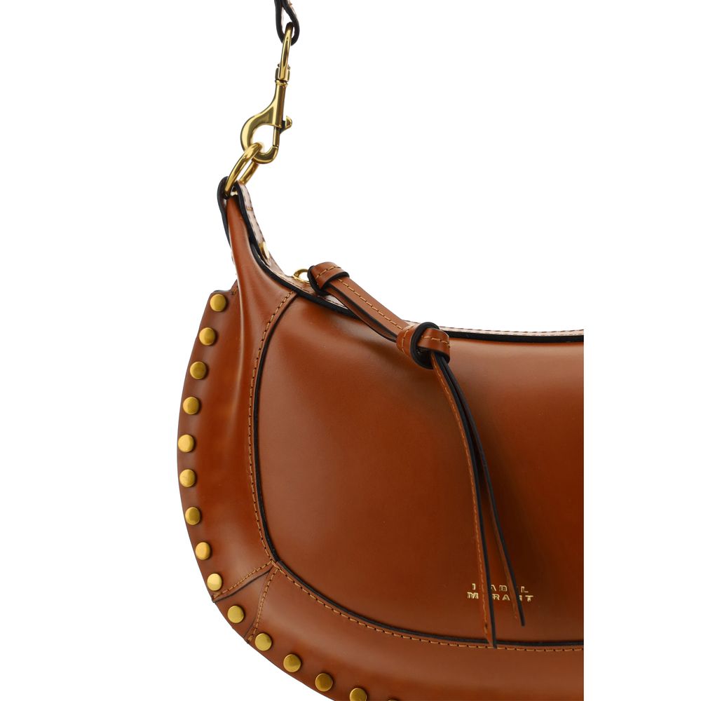 Isabel Marant Brown Calf Leather Bos Taurus Shoulder Bag