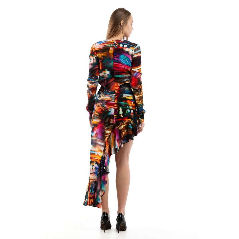 Moschino Multicolor Viscose Casual Dress