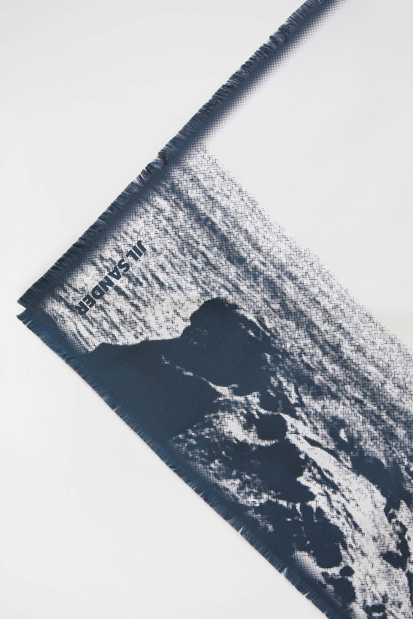 Jil Sander Beige Fibres Scarf