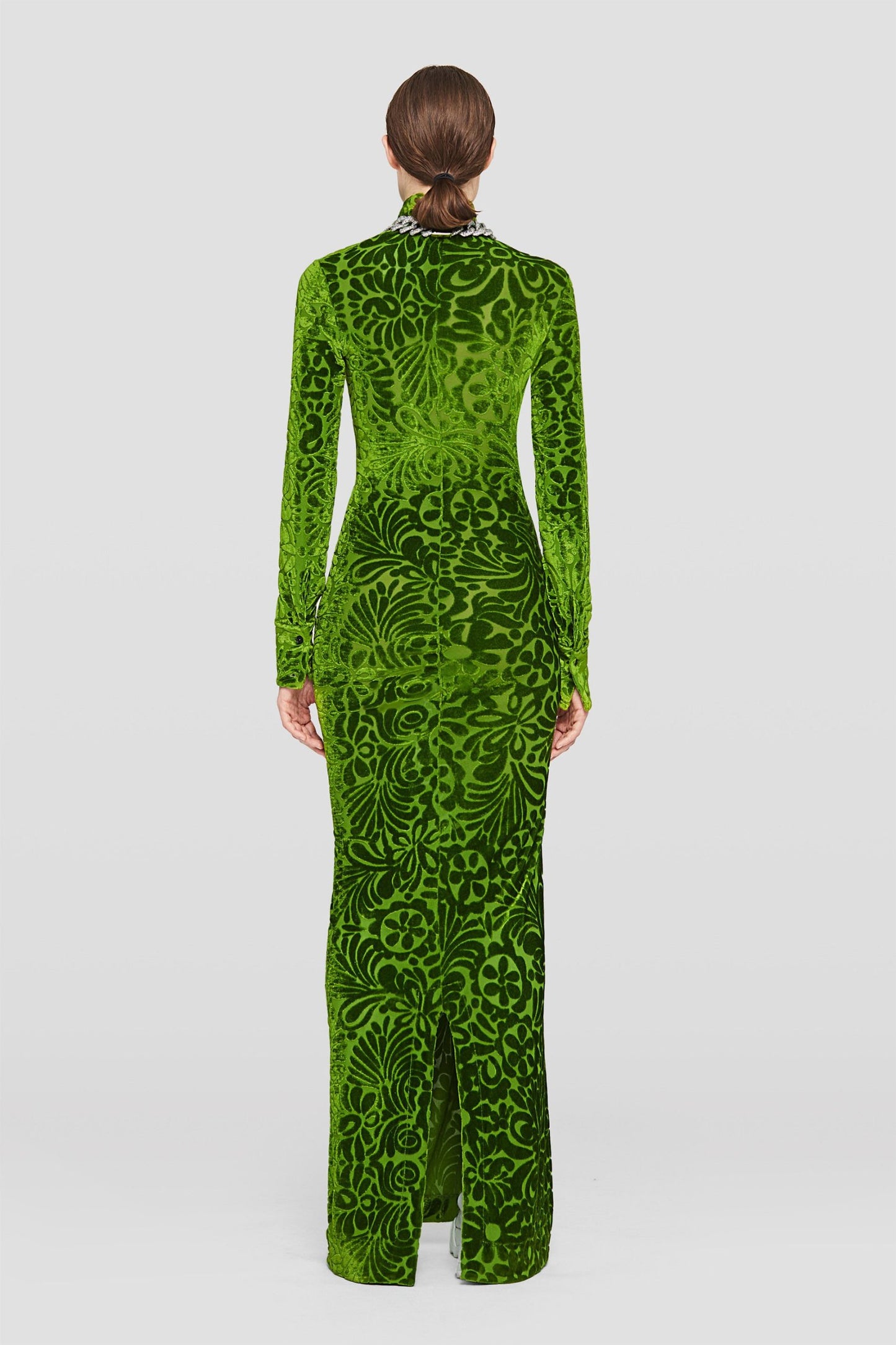 Jil Sander Green Fibres Casual Dress