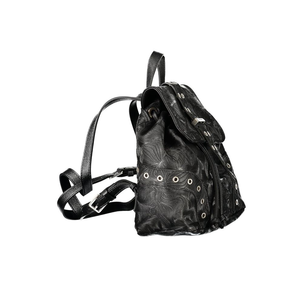 Desigual Black Polyethylene Backpack