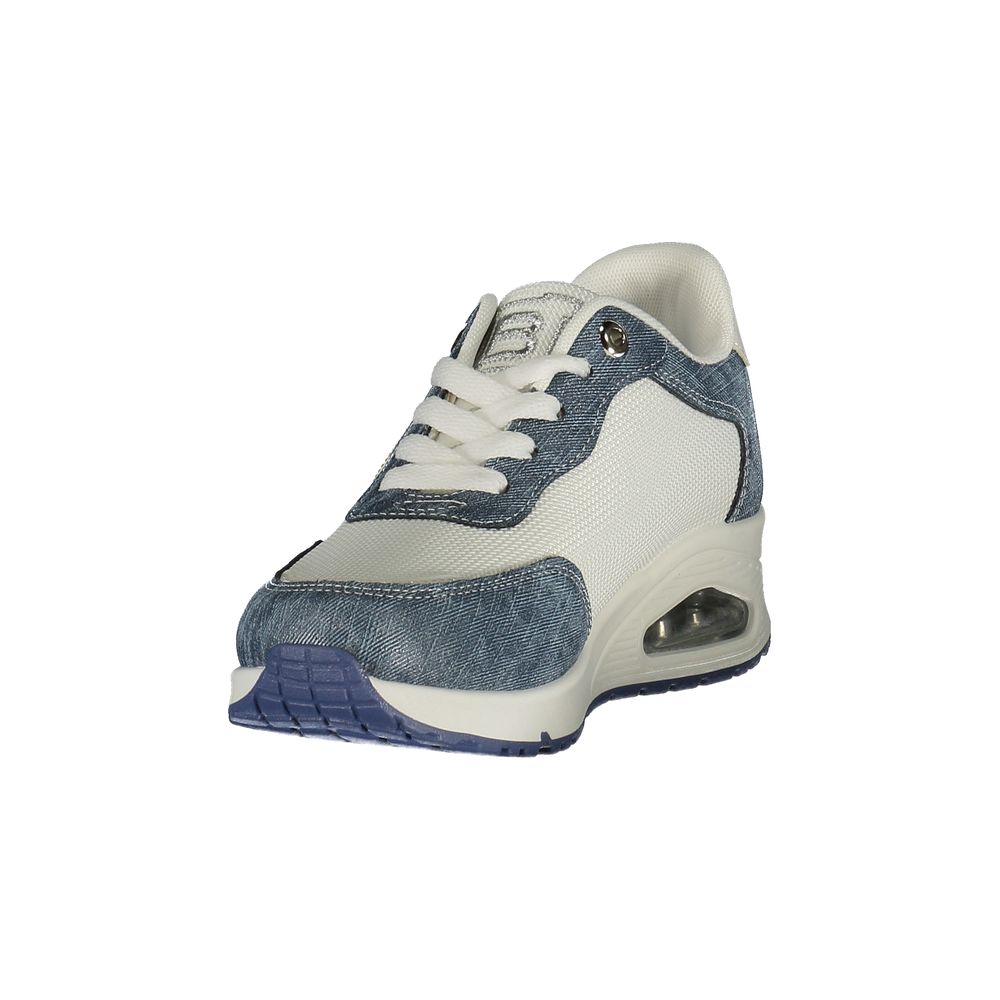 Laura Biagiotti Blue Polyester Athletic Sneakers