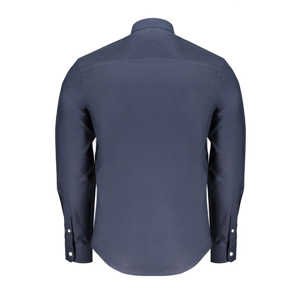 North Sails Blue Organic Cotton Men Shirt
