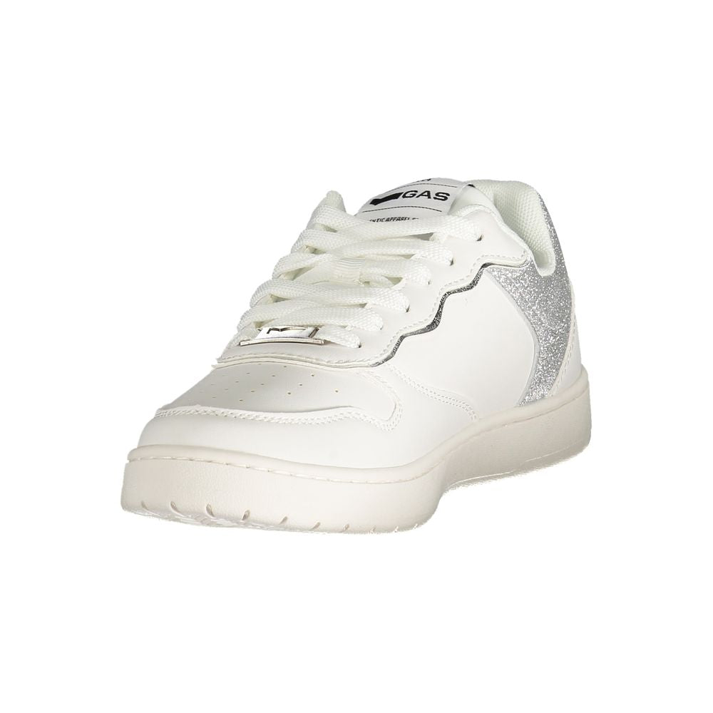 Gas Bianco Poliuretano Women Sneaker