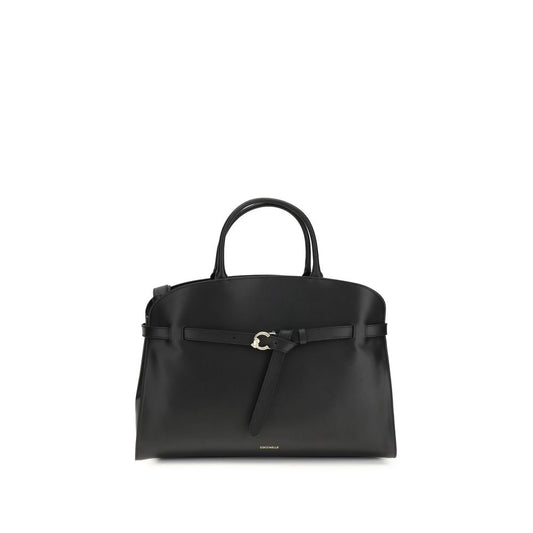 Coccinelle Black Calf Leather Bos Taurus Handbag