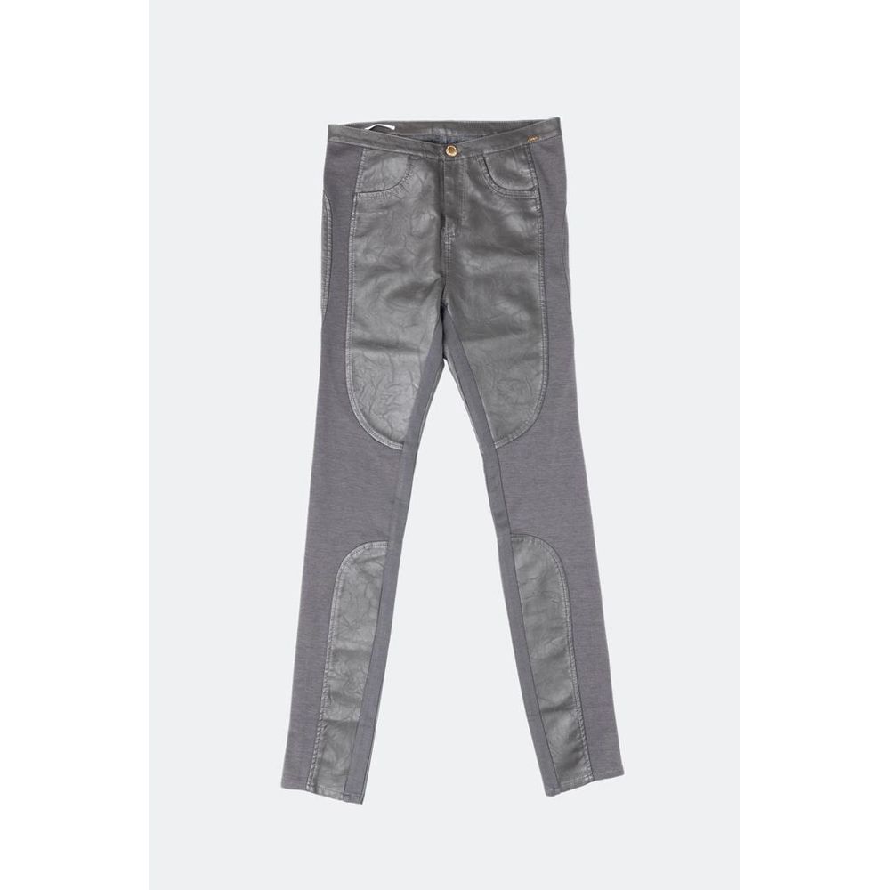 Gas Gray Leather Pants