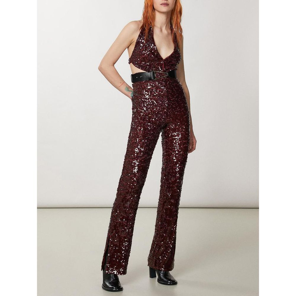 Patrizia Pepe Red Polyester Jumpsuit