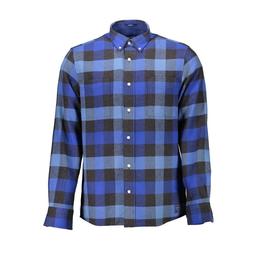 Gant Blue Cotton Men's Shirt