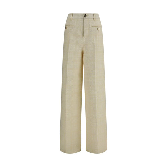Gucci Beige Cotton Casual Pants