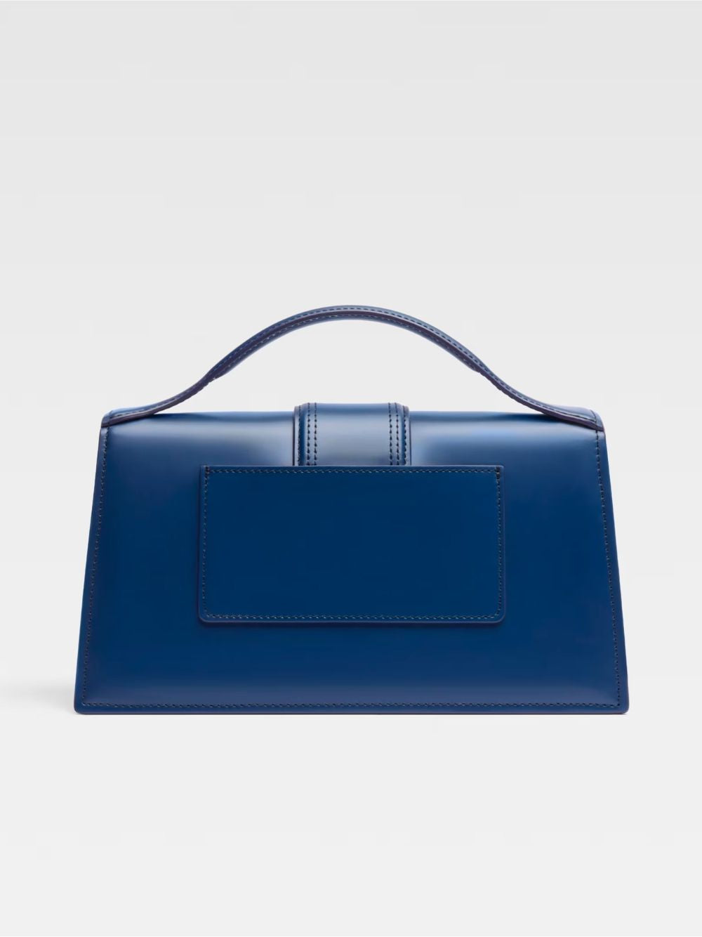 Jacquemus Dark NavyLeather Le Grand Bambino Handbag