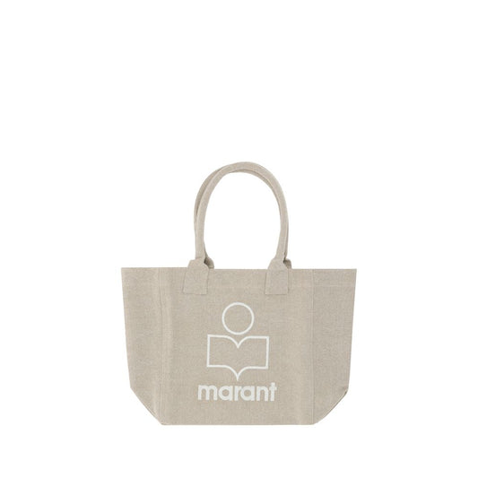 Isabel Marant Beige Cotton Shoulder Bag