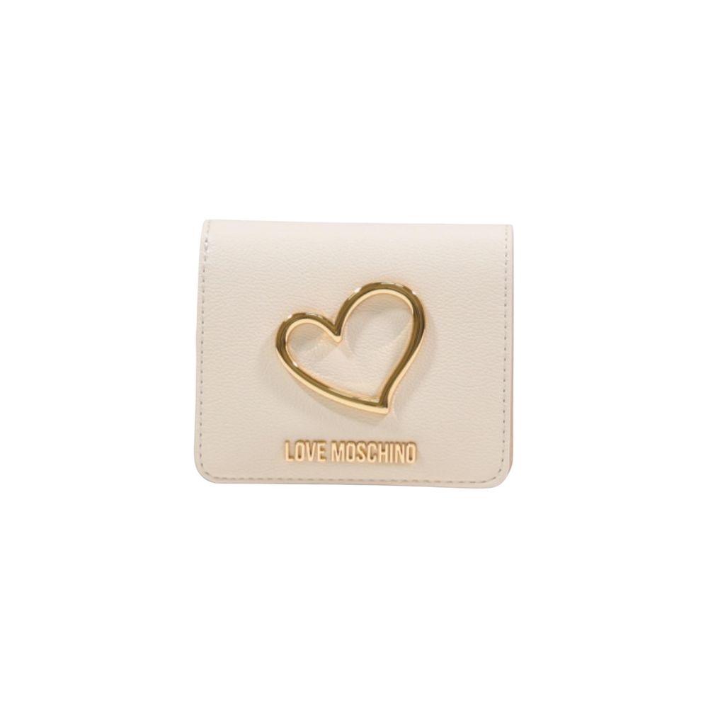 Love Moschino Beige Polyethylene Wallet