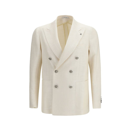 Tagliatore Beige Viscose Blazer
