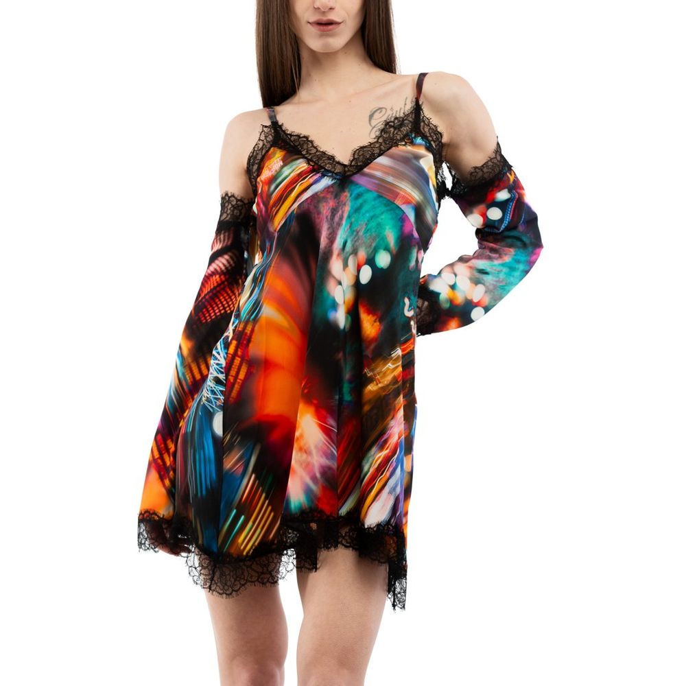 Moschino Multicolor Viscose Casual Dress