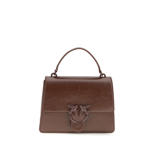 PINKO Brown Lamb Ovis Aries Aries Handbag