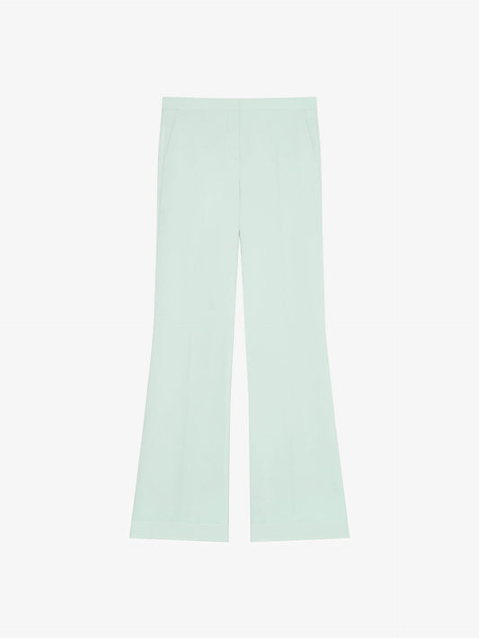 Givenchy Green Fibres Flared Pants