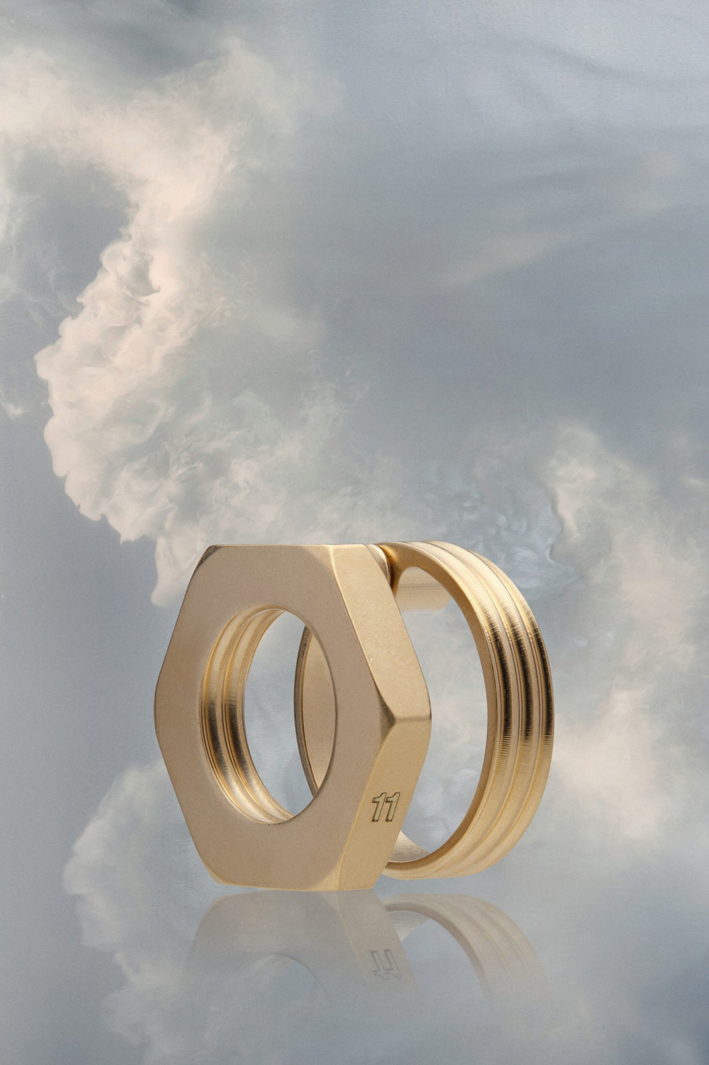 Maison Margiela Bronze Fibres Earrings