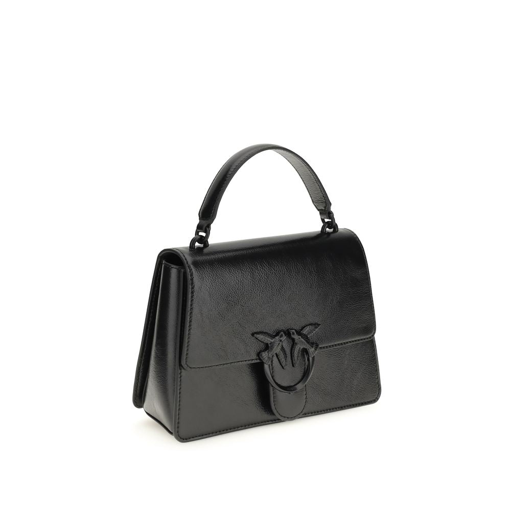 PINKO Black Lamb Ovis Aries Aries Handbag