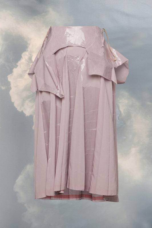 Maison Margiela Pink Fibres Midi Skirt