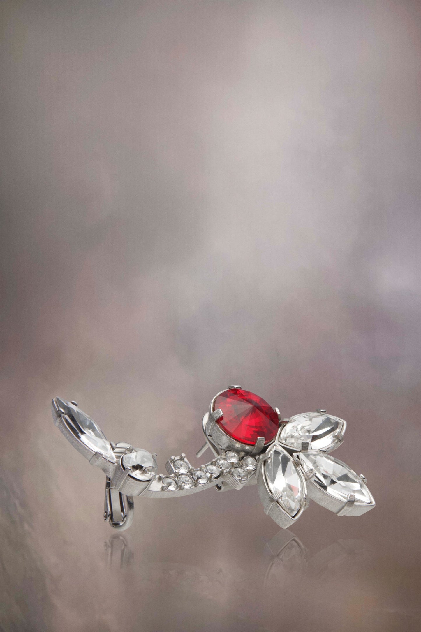 Maison Margiela Bicolor Fibres Earrings