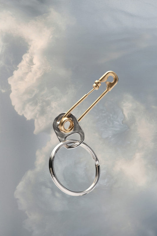 Maison Margiela Gold Fibres Earrings