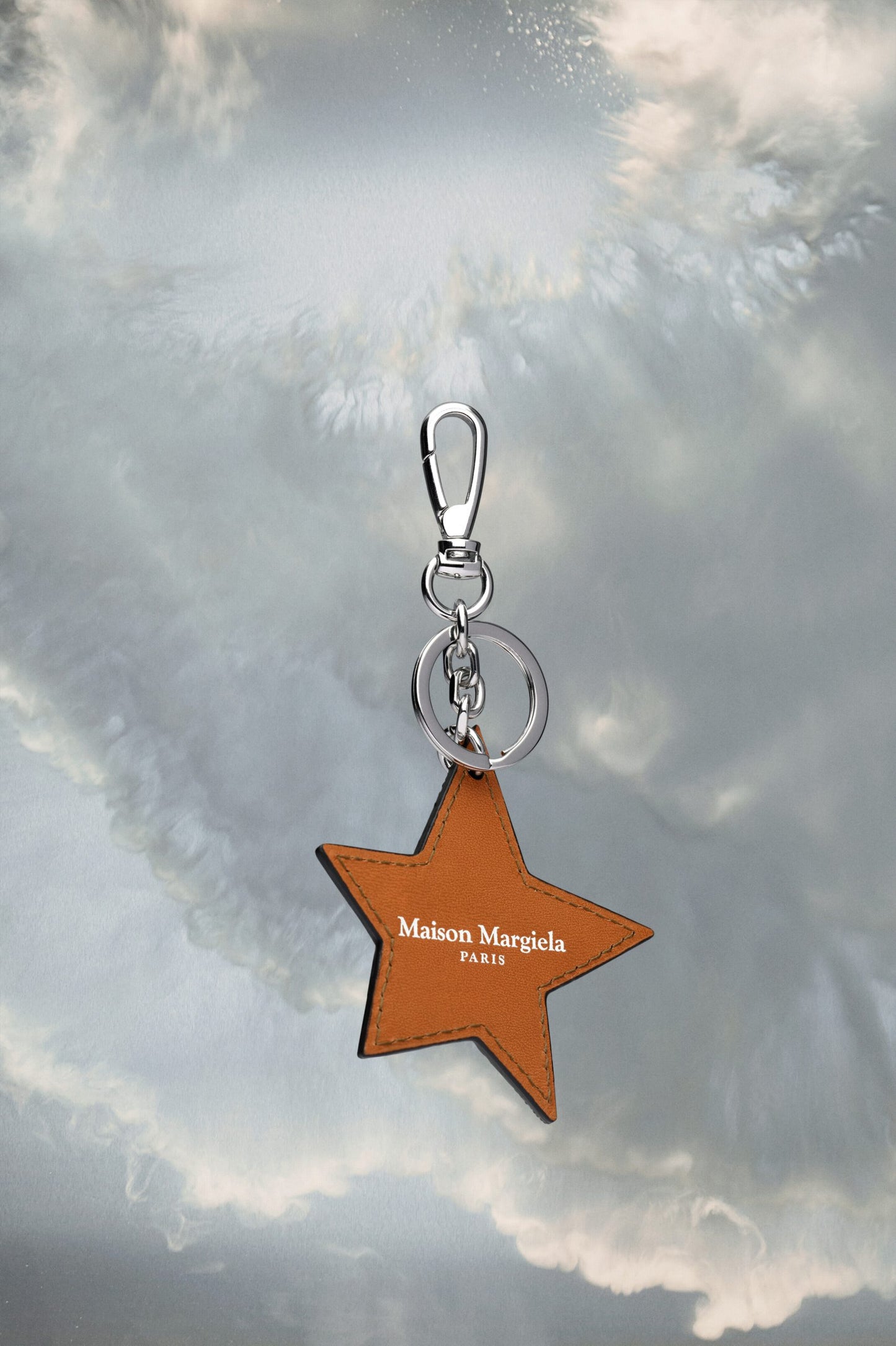 Maison Margiela Bicolor Fibres Keychain