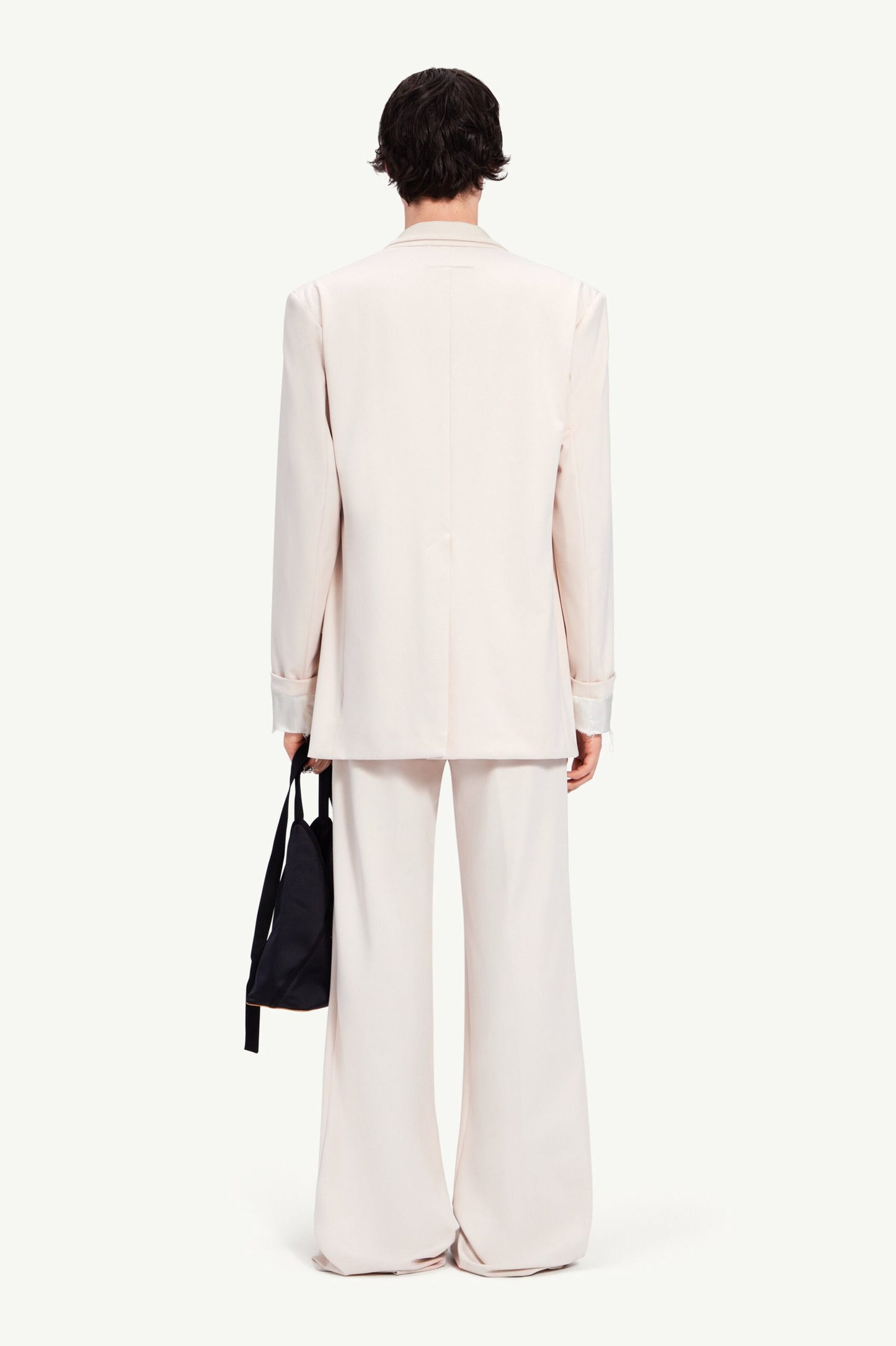 Maison Margiela Beige Fibres Two-Piece Suit