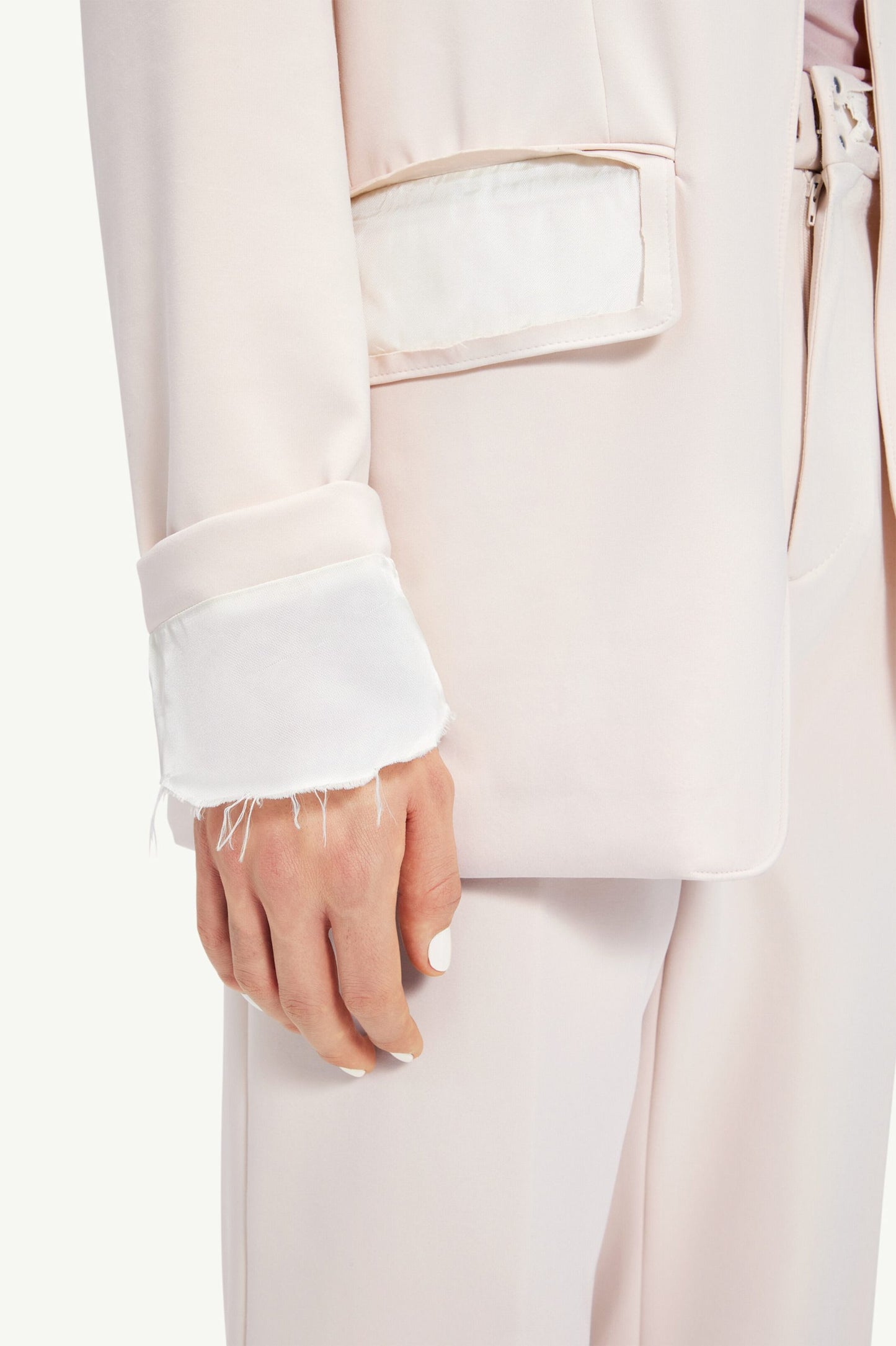 Maison Margiela Beige Fibres Two-Piece Suit