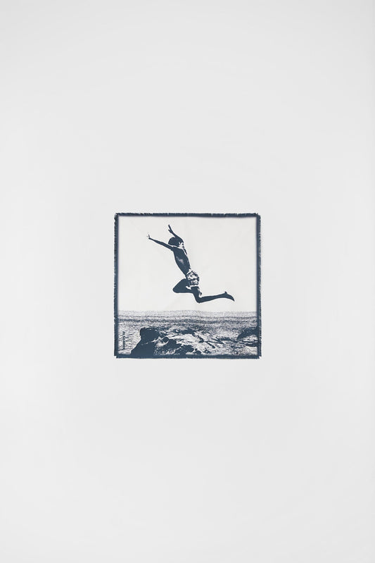 Jil Sander Beige Fibres Scarf