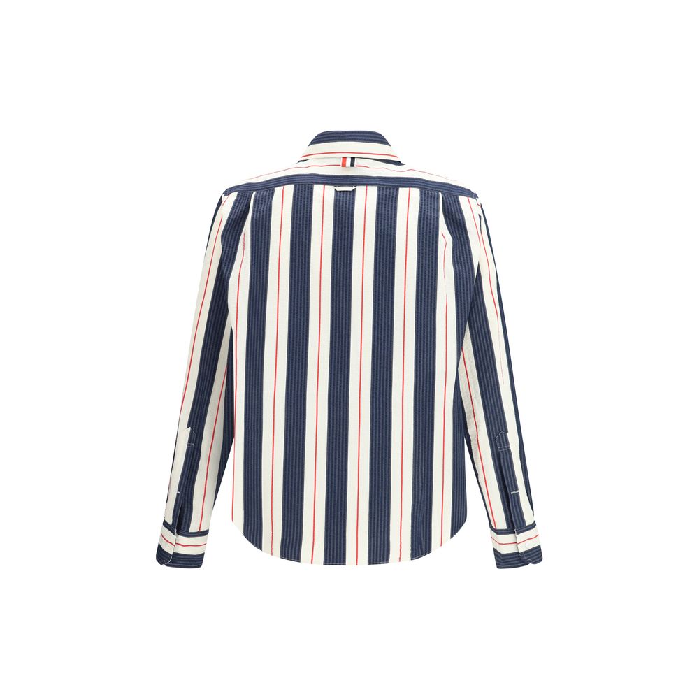 Thom Browne Multicolor Cotton Pattern Shirt