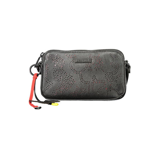 Desigual Nero Poliuretano Woman Bag