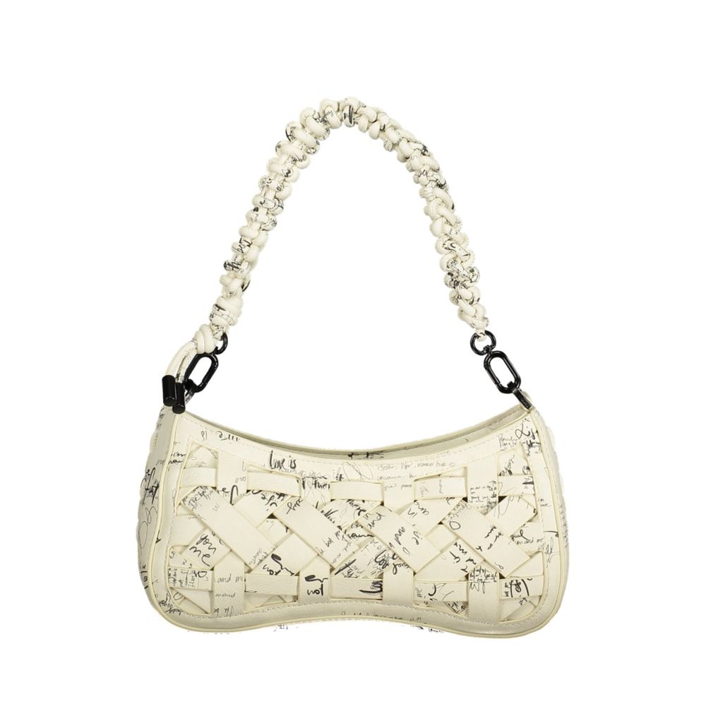 Desigual Bianco Poliuretano Women Handbag