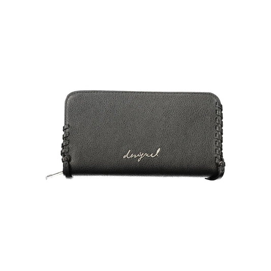Desigual Black Polyethylene Wallet