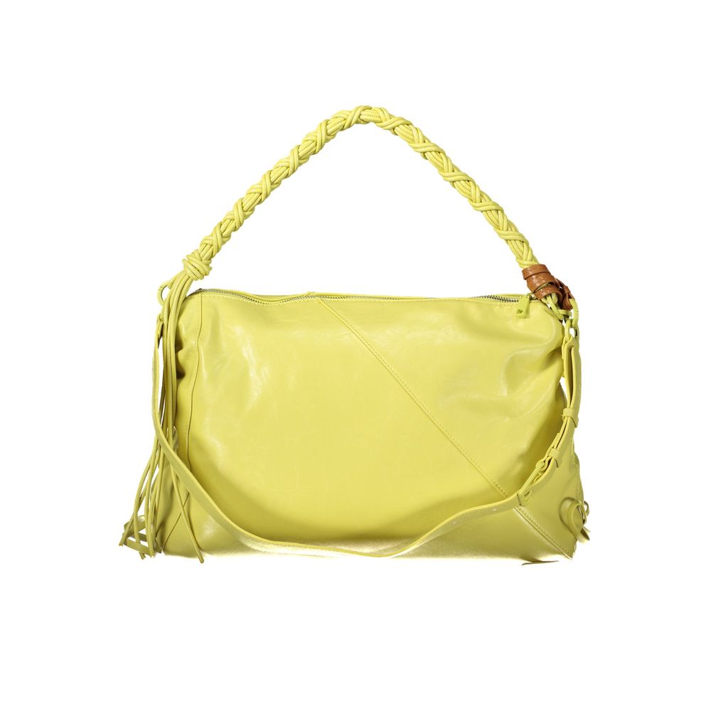 Desigual Yellow Polyethylene Handbag
