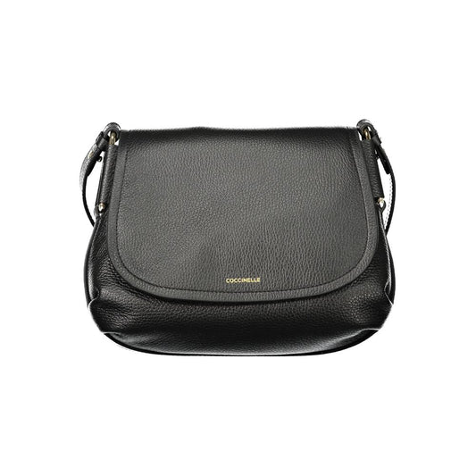 Coccinelle "Black Leather Women Handbag"