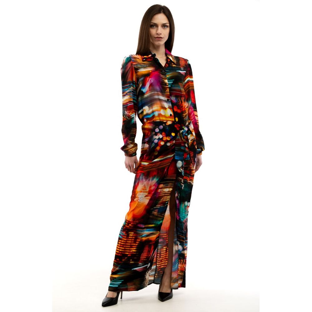Moschino Multicolor Viscose Casual Dress