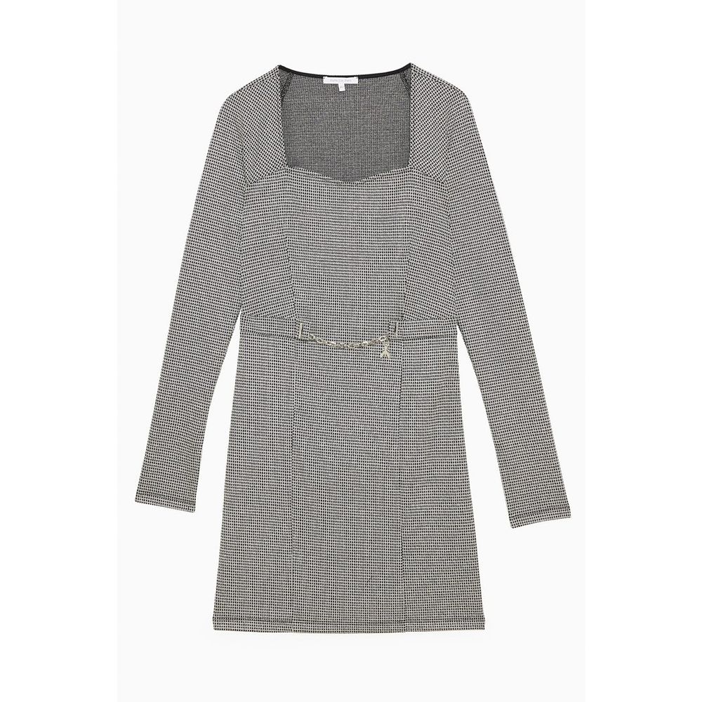 Patrizia Pepe Bicolor Polyester Casual Dress