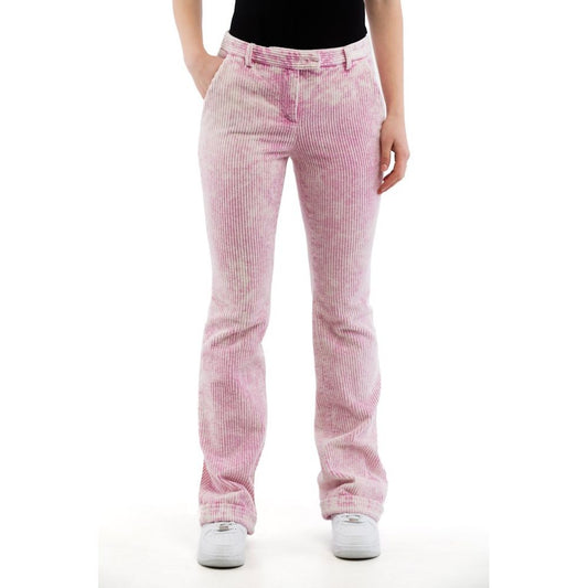 Moschino Multicolor Cotton Casual Pants