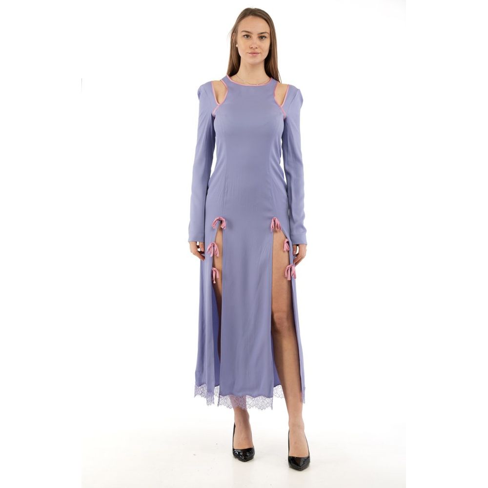 Moschino Multicolor Marabou Casual Dress