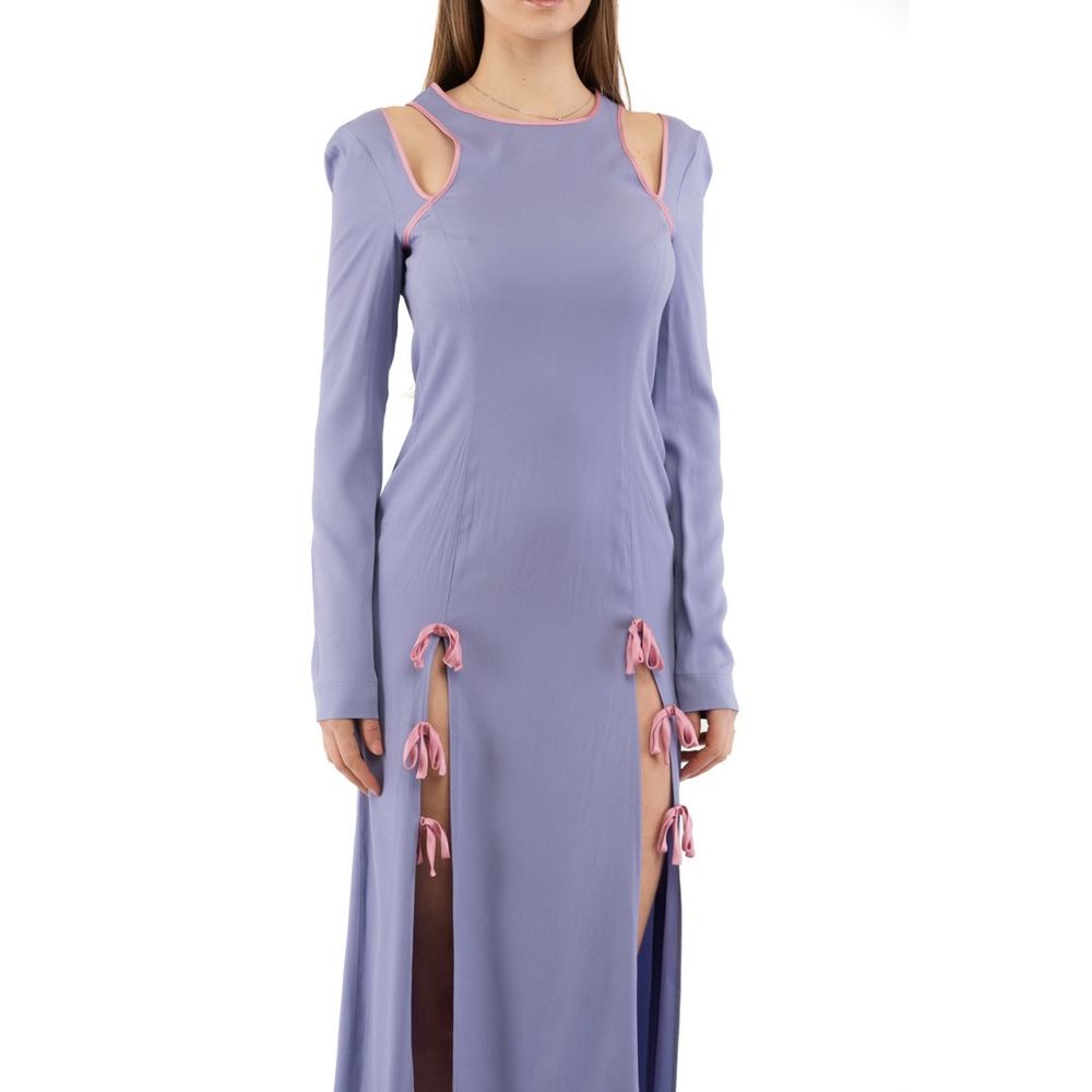 Moschino Multicolor Marabou Casual Dress