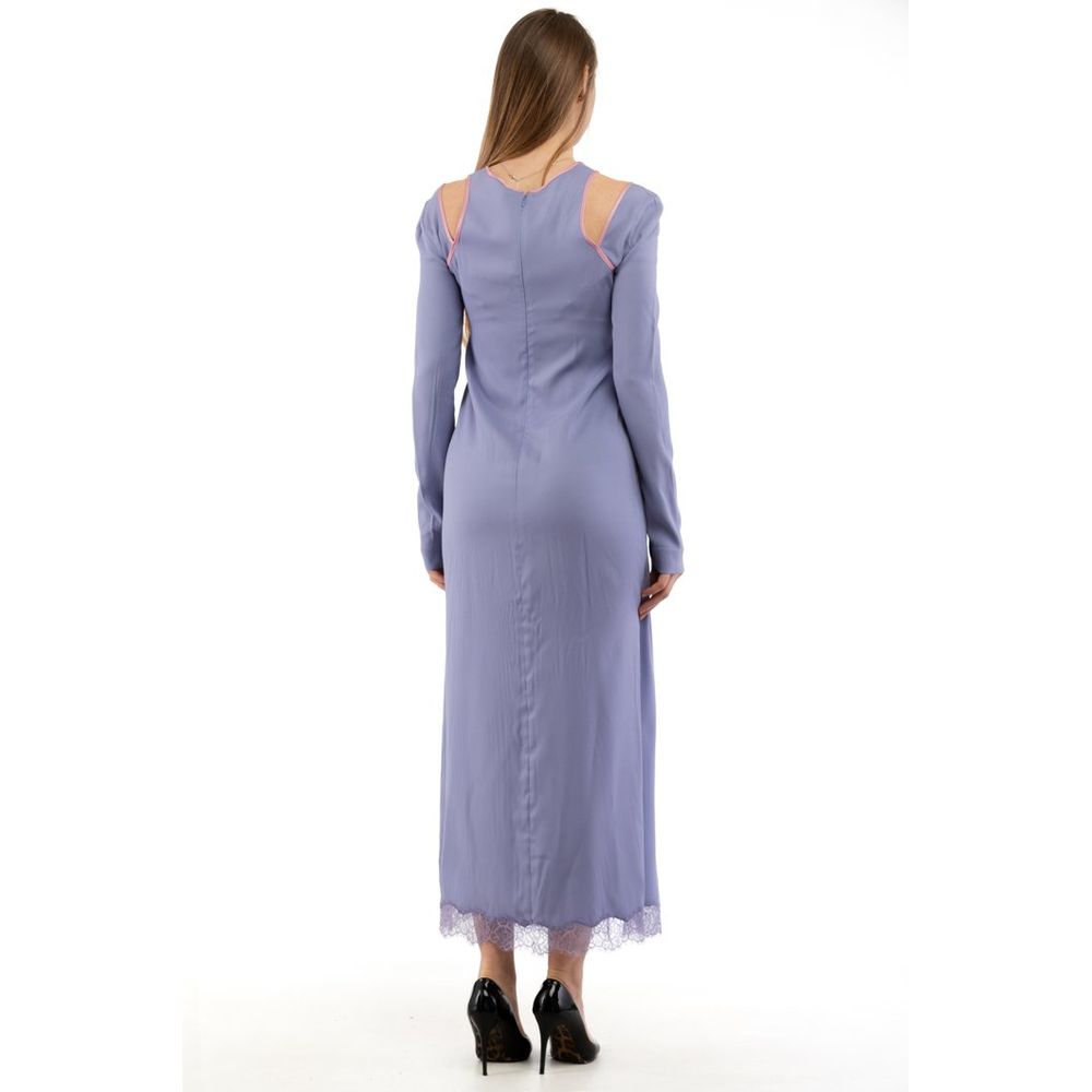 Moschino Multicolor Marabou Casual Dress