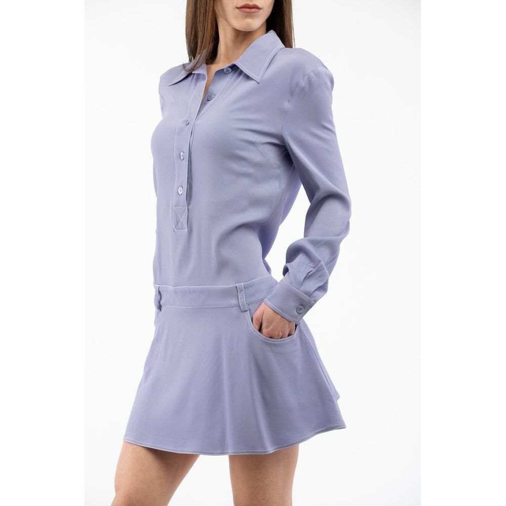 Moschino Multicolor Marabou Casual Dress