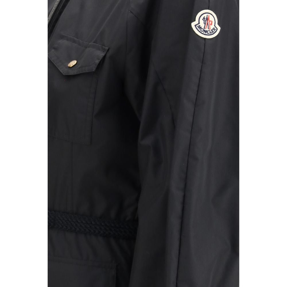 Moncler Black Cotton Casual Dress