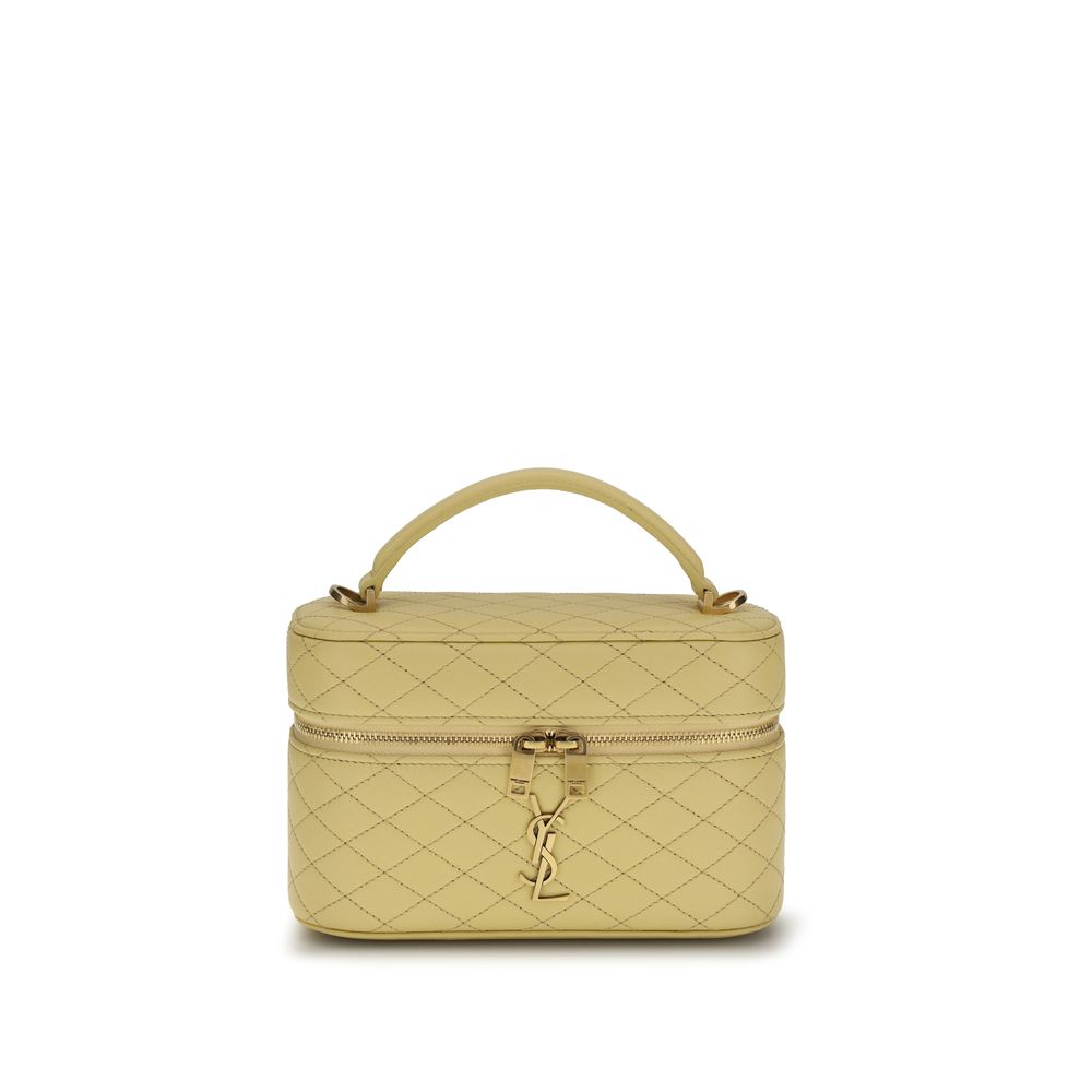 Saint Laurent Bicolor Calf Leather Bos Taurus Shoulder Bag