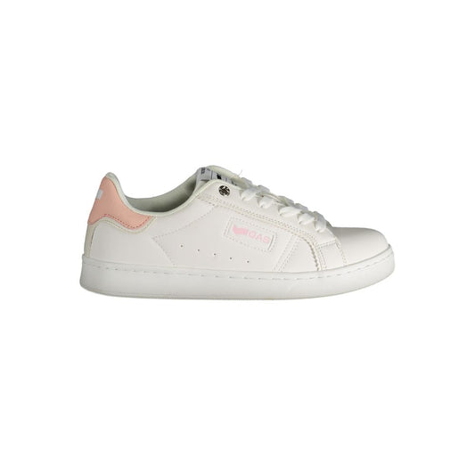Gas Bianco Poliuretano Women Sneaker