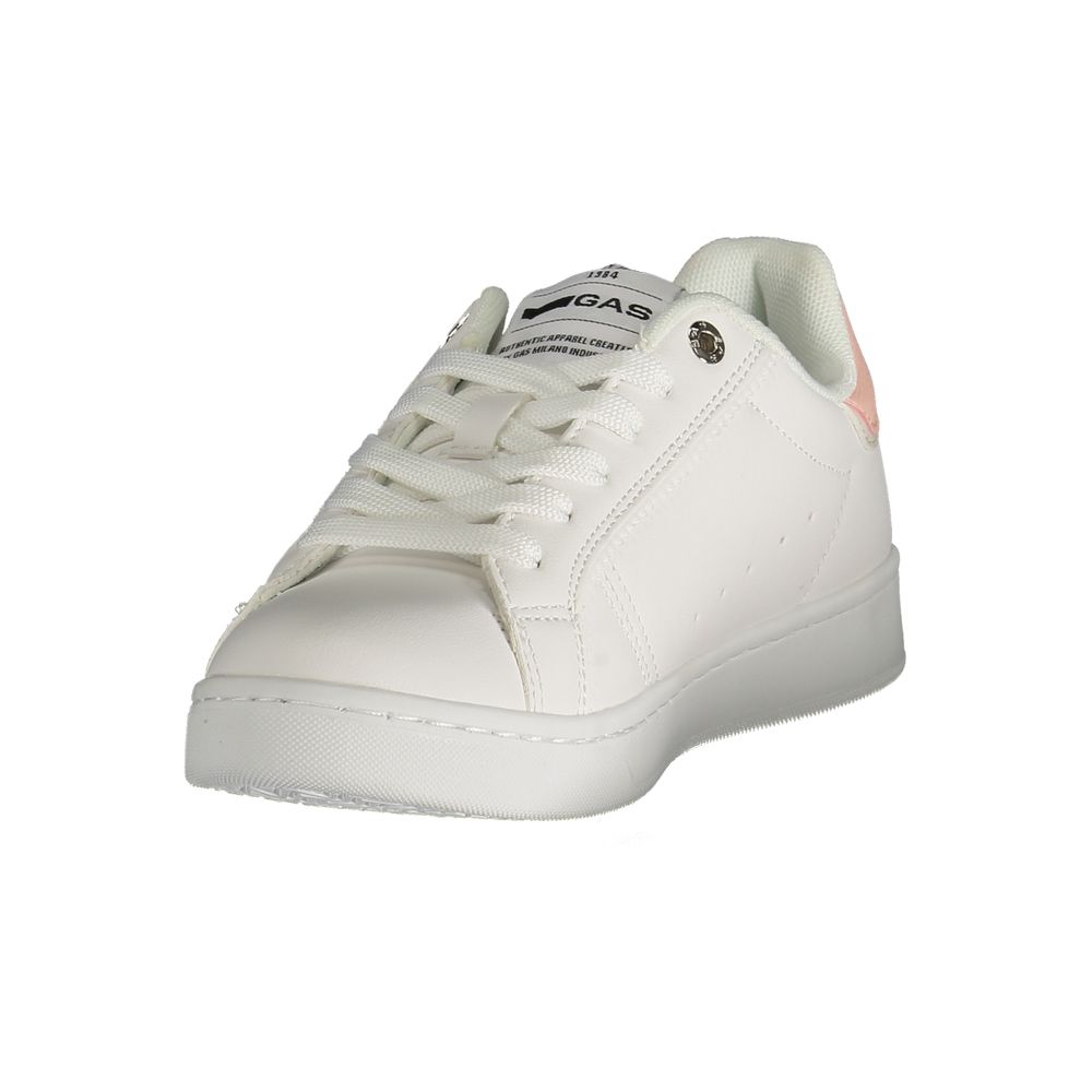 Gas Bianco Poliuretano Women Sneaker