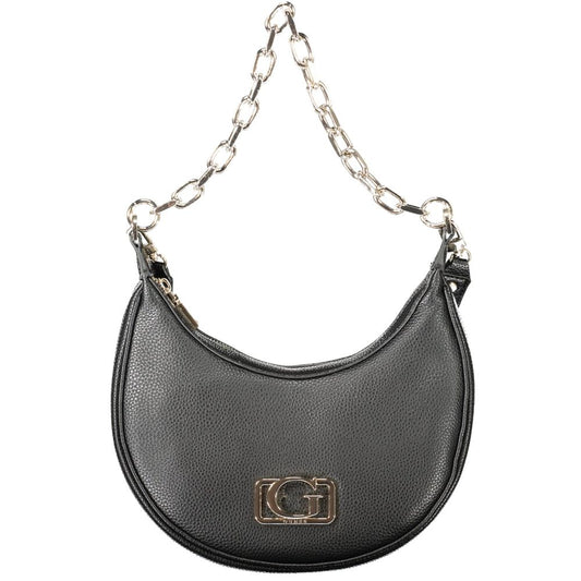 Guess Jeans Black Polyurethane Women's Handbag