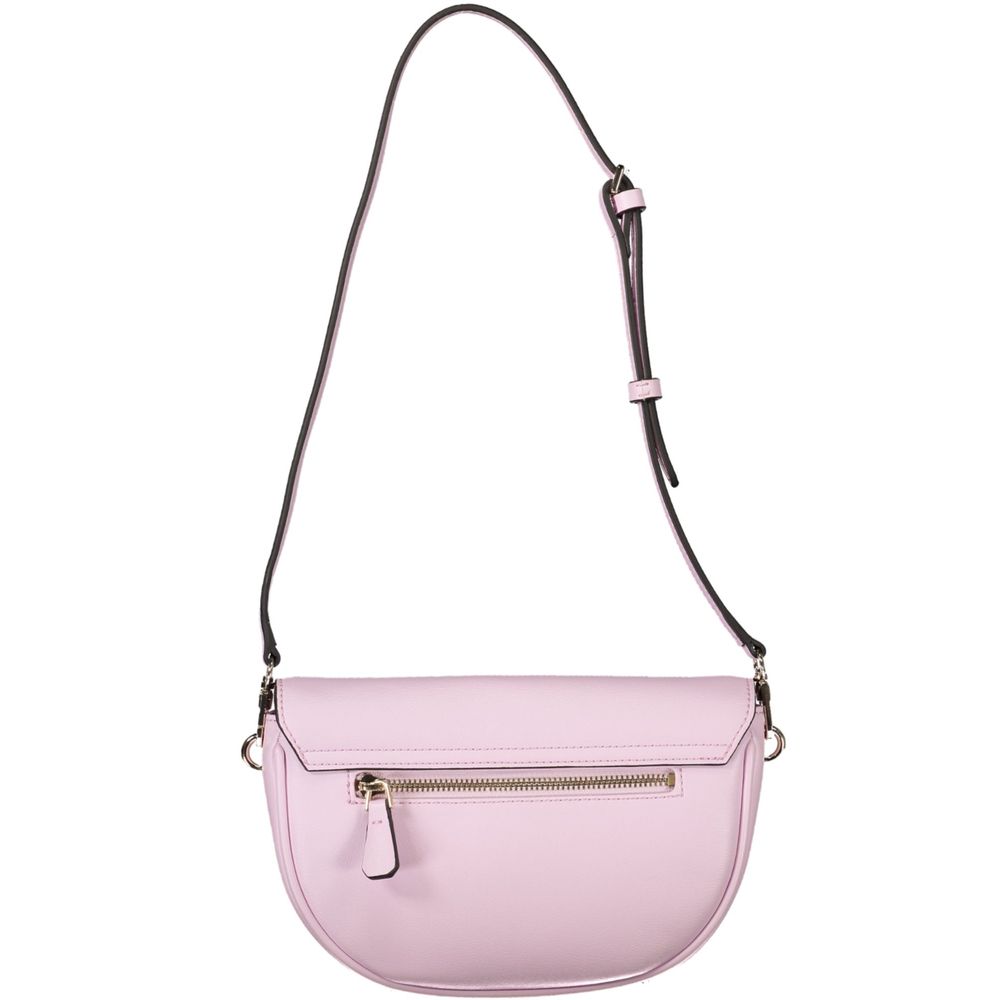 Guess Jeans Rosa Poliuretano Women Handbag