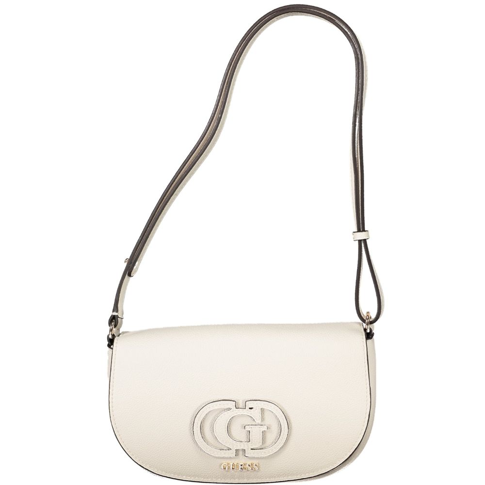 Guess Jeans Bianco Polyurethane Women Handbag