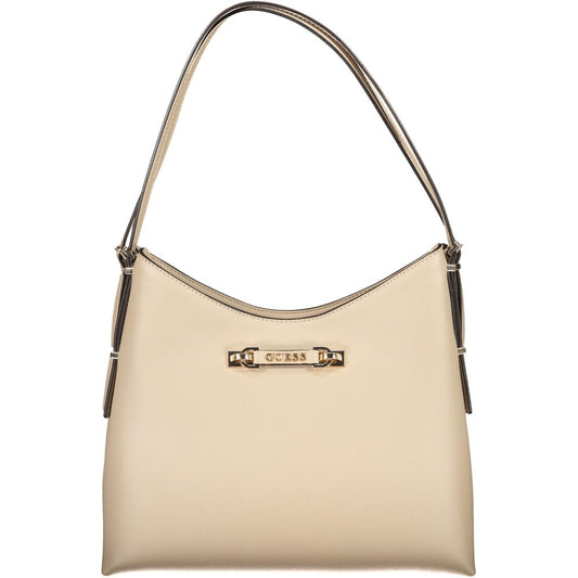 Guess Jeans Beige Poliuretano Women Handbag